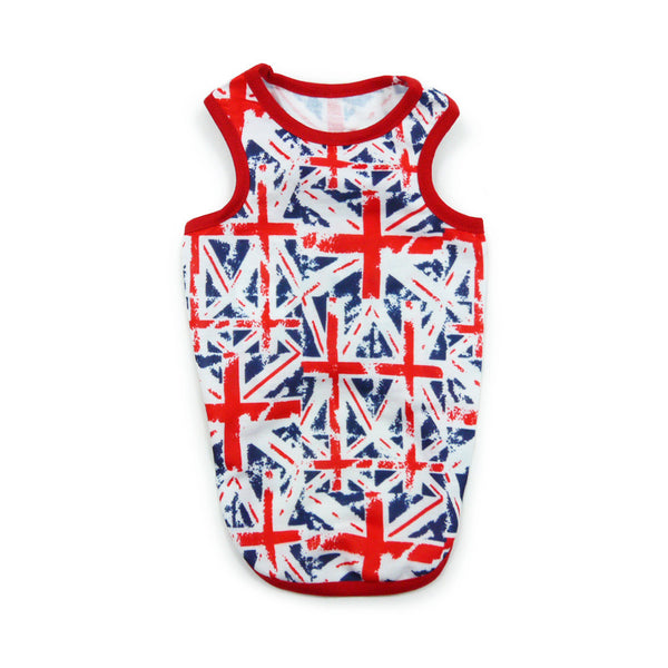 UNION JACK DOG TEE, Shirts Tanks & Tees - Bones Bizzness