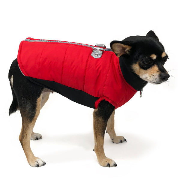 URBAN RUNNER DOG COAT - RED