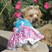 PLUMERIA FLORAL DOG DRESS WITH MATCHING LEASH, Dress - Bones Bizzness