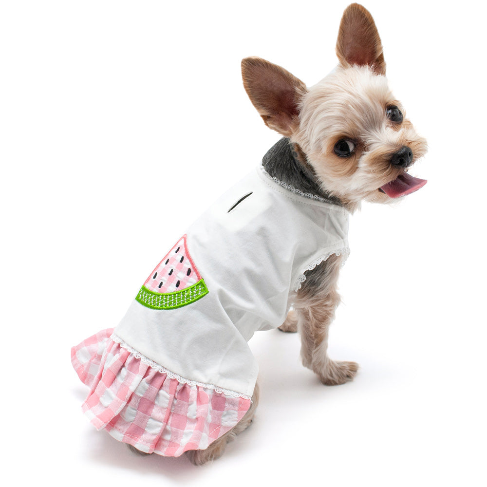 WATERMELON DOG DRESS