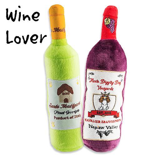 WINE LOVER DOG TOY BUNDLE